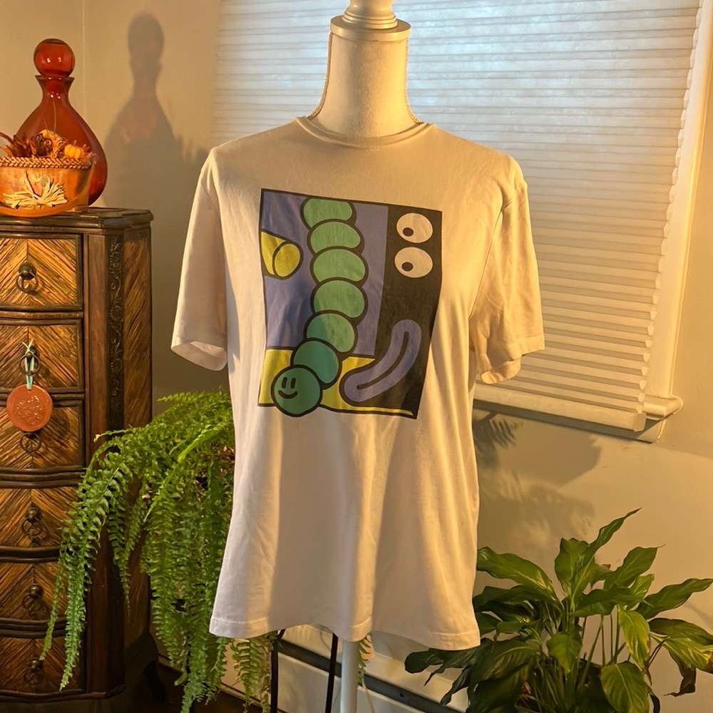 SOSA Soft very light gray cotton tee size M